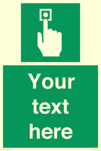 Custom Safe Condition Emergency call point